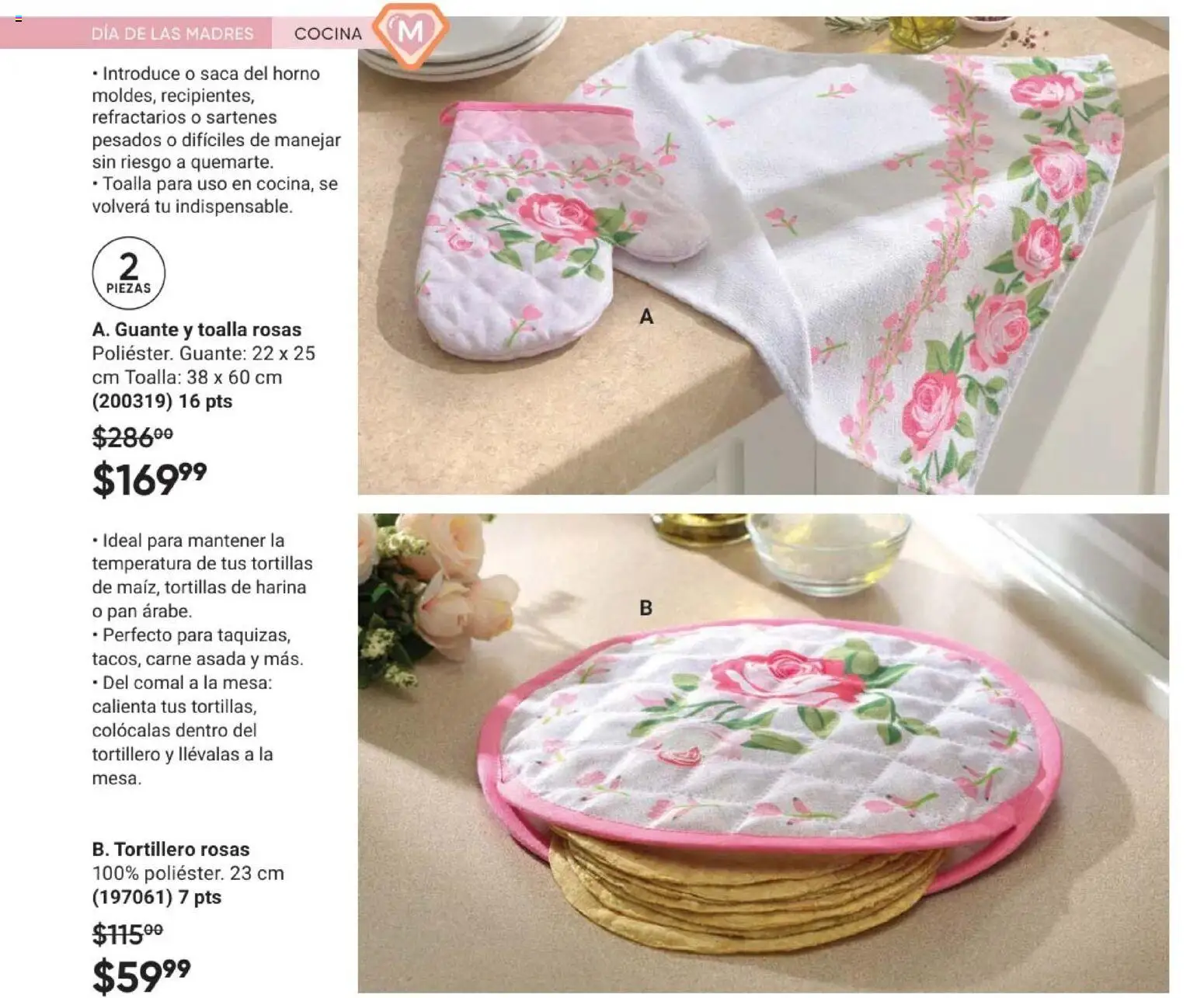 Nuevas ofertas de AVON válidas en toda la República Mexicana desde el 02.04.2026. ¡Encuentra las mejores ofertas en AVON Casa & Estilo 6 2026! | Página: 44 | Productos: Pan, Toalla, Cocina, Mesa