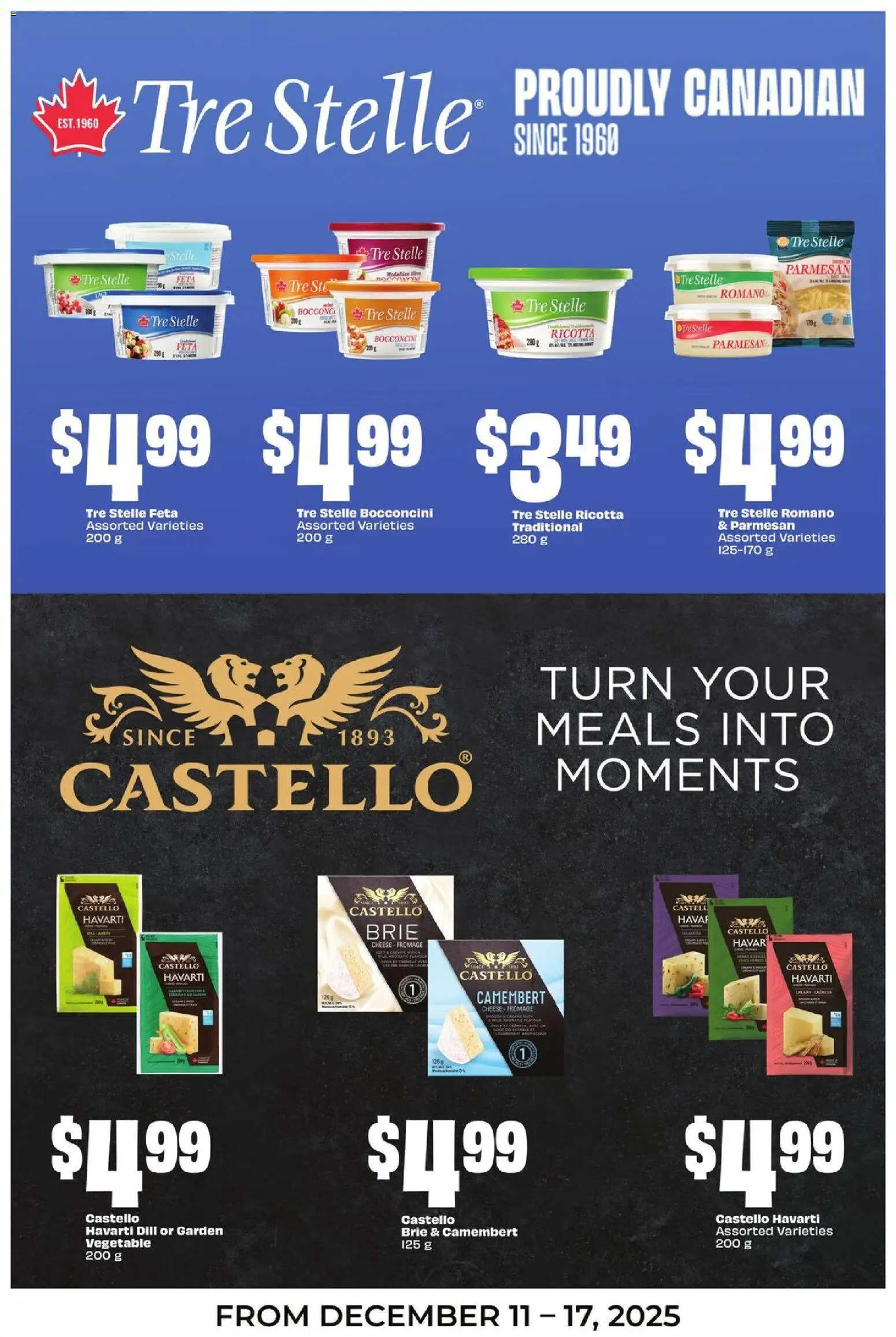 FreshCo flyer valid from 11.12.2025 | Page: 15 | Products: Cheese