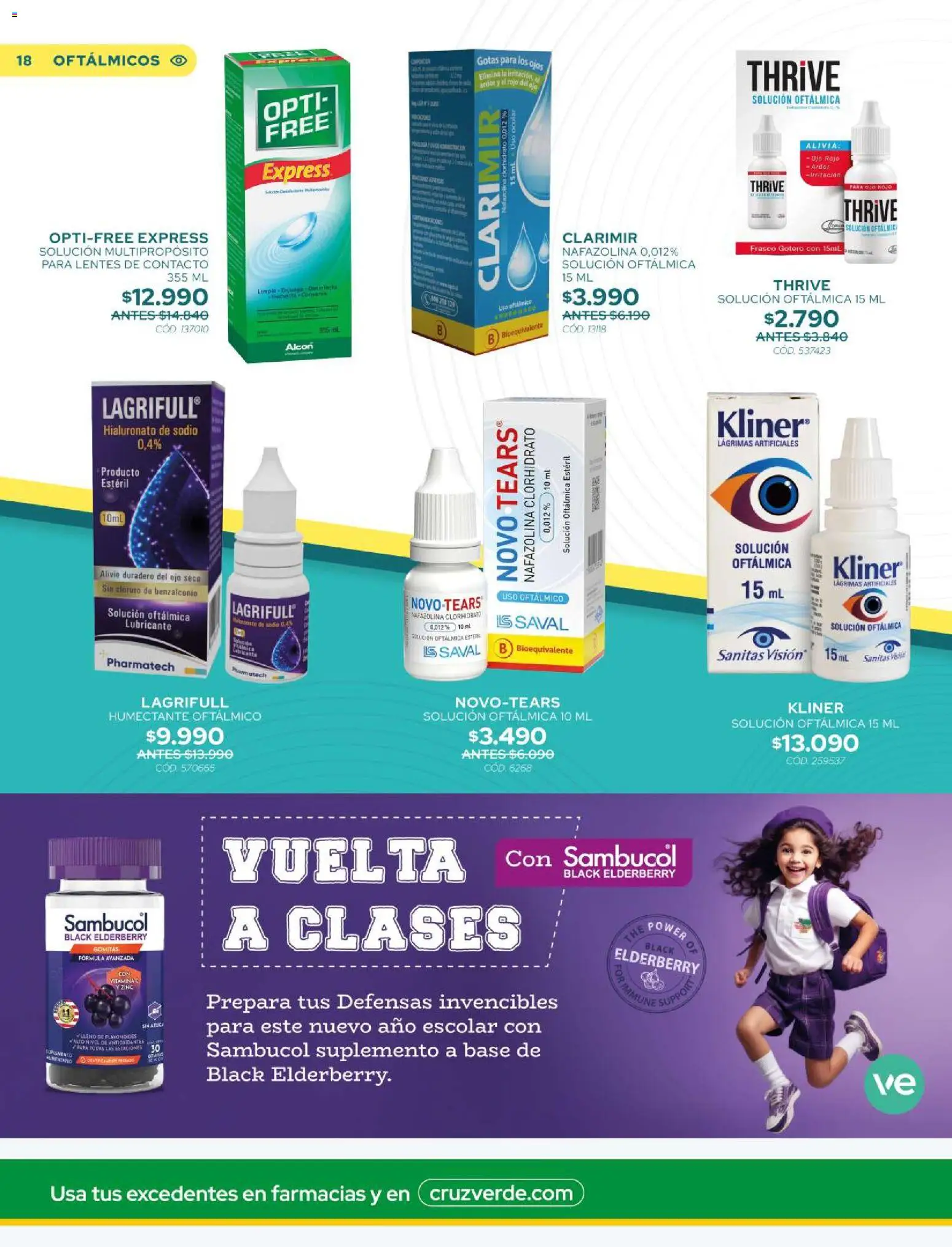 Cruz Verde - Ahorro Prevención │ válido desde el 01.04.2026 | Página: 18