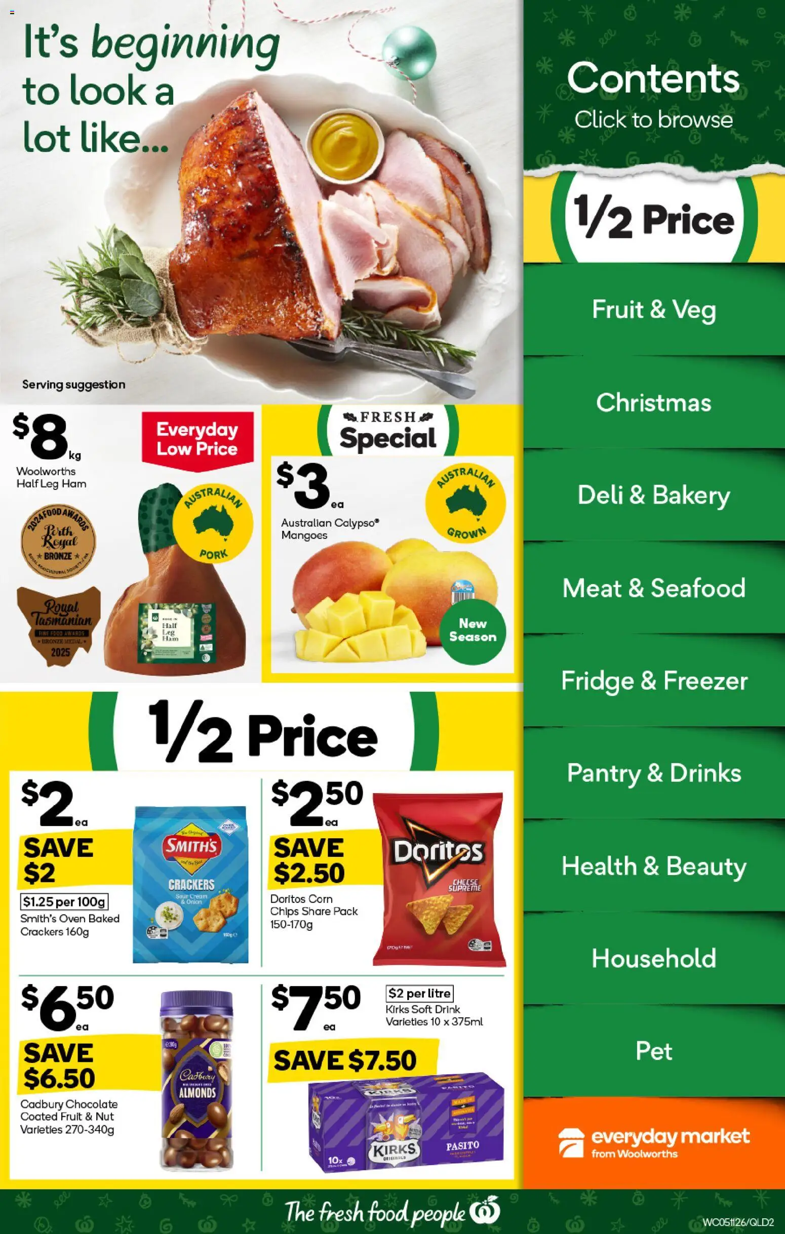 Woolworths catalogue - valid from 05.11.2025 | Page: 2 | Products: Chocolate, Meat, Freezer, Oven