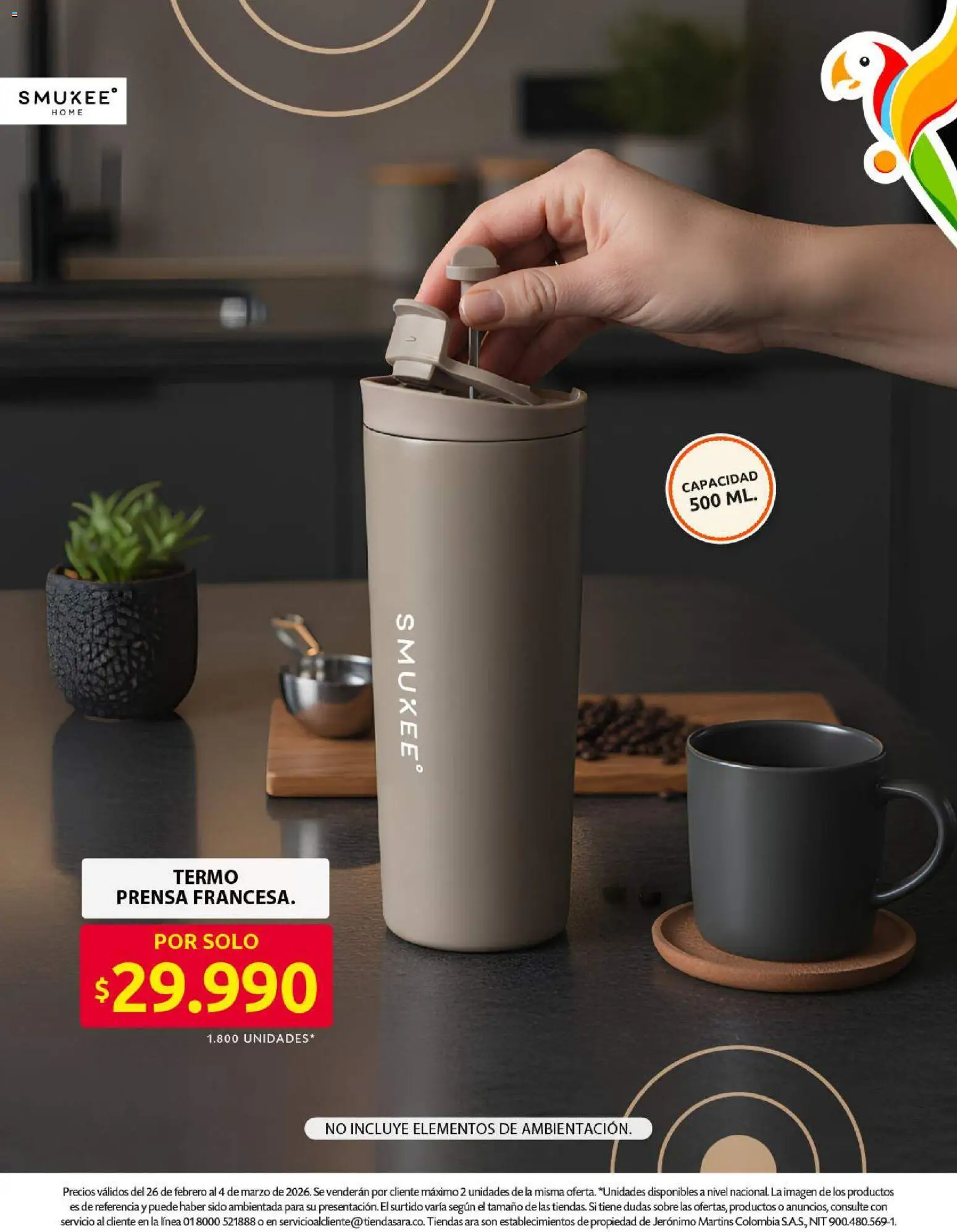 Ara revista - valida desde el 26.02.2026 | Página: 14 | Productos: Prensa, Sobre, Termo