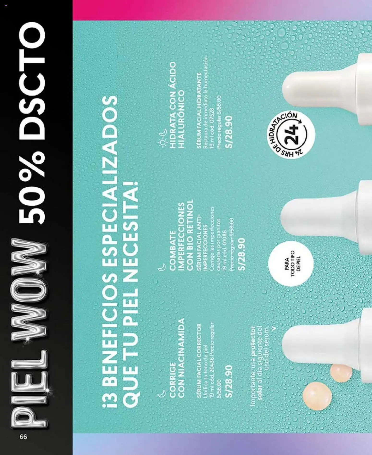 Catálogo CyZone válido desde 18.12.2025 | Página: 66 | Productos: Protector solar, Corrector