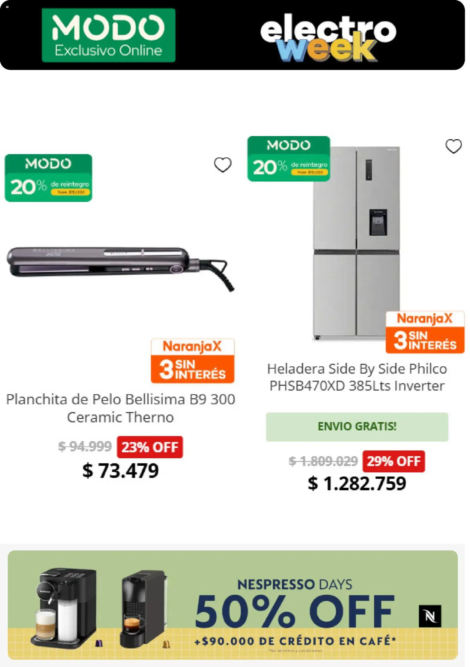 Casa del Audio catálogo │ válido desde el 10.03.2026 | Página: 5 | Productos: Heladera