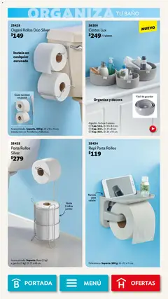 Vista previa de Betterware campaña 1 2026, nuevo folleto de la tienda, válido en México a partir del 05.01.2026 | Página: 85 | Productos: Baño