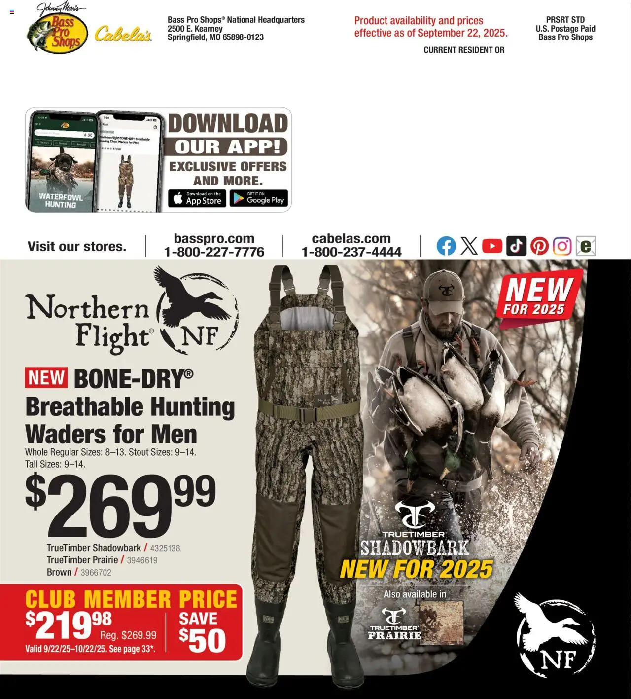 Cabela's Waterfowl 25 - valid from 01.10.2025 | Page: 120 | Products: Waterfowl