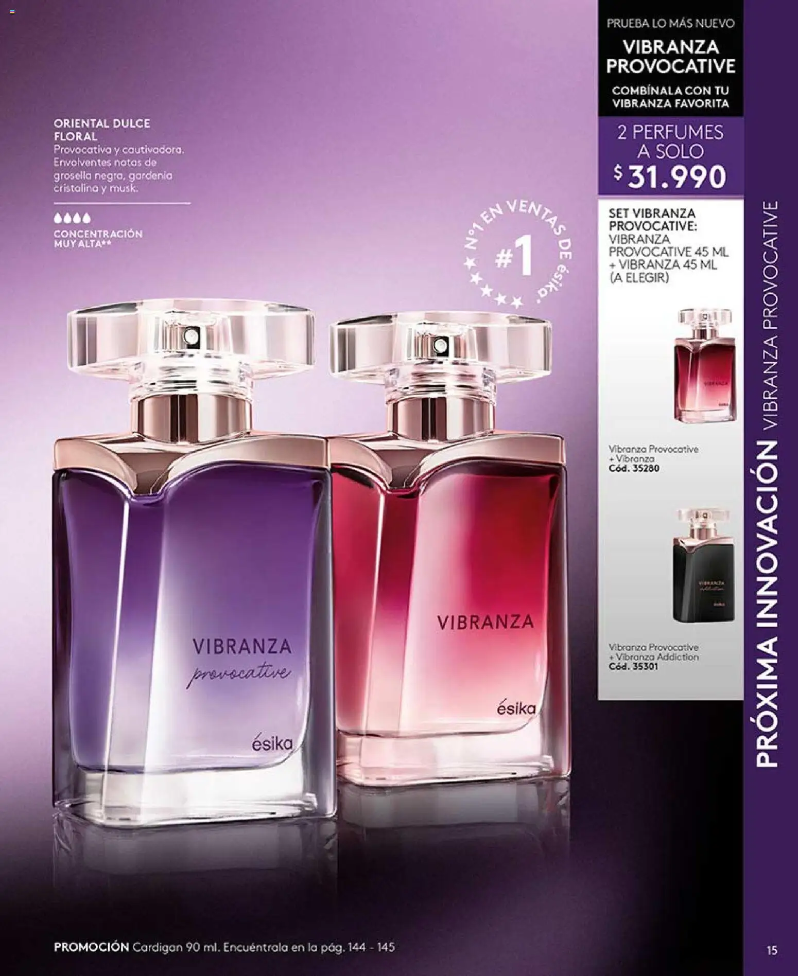 Catálogo Ésika Campaña 5 │ válido desde el 01.03.2026 | Página: 15 | Productos: Cardigan