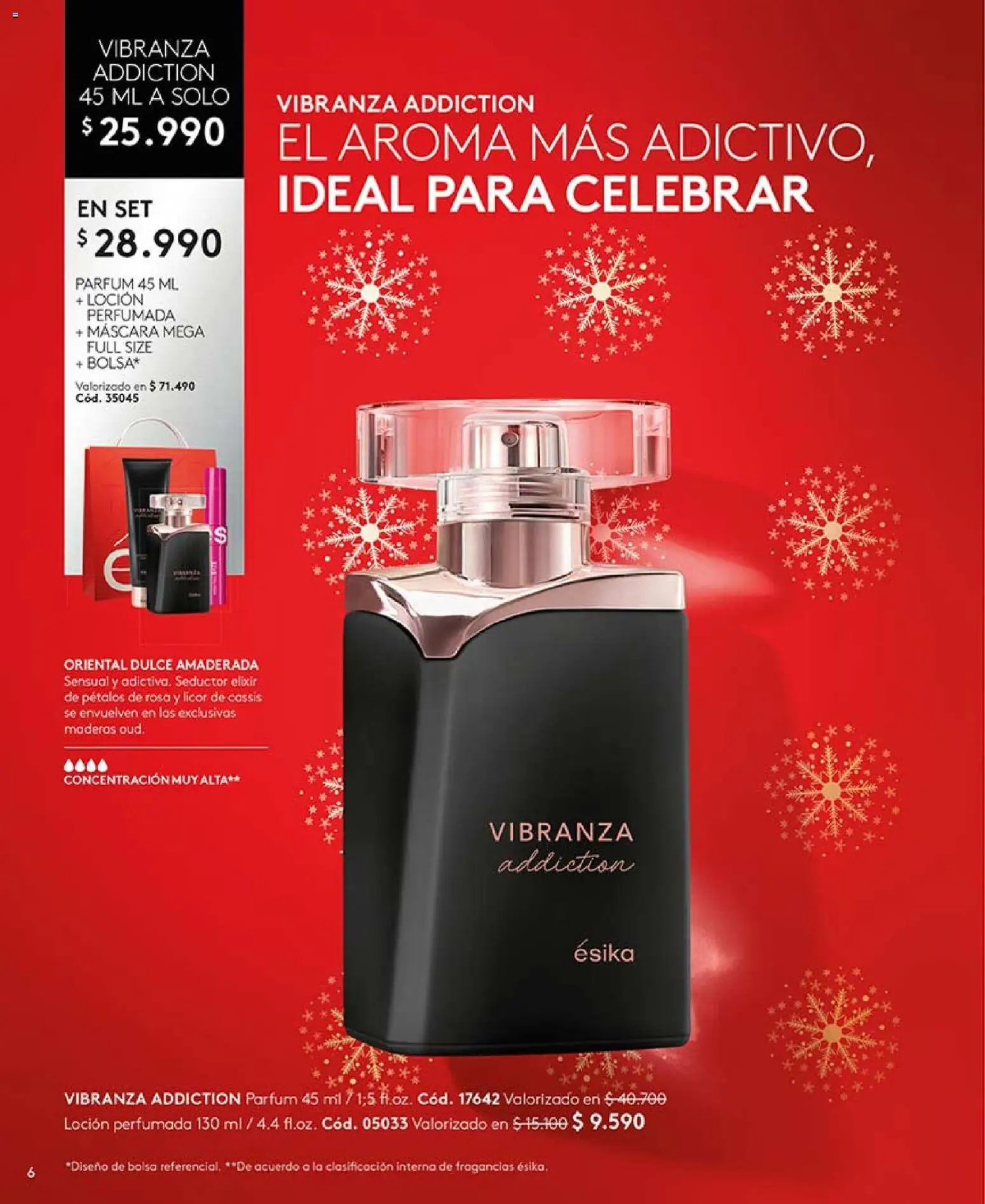 Catálogo Ésika Campaña 18 │ válido desde el 01.12.2025 | Página: 6 | Productos: Loción, Bolsa, Máscara