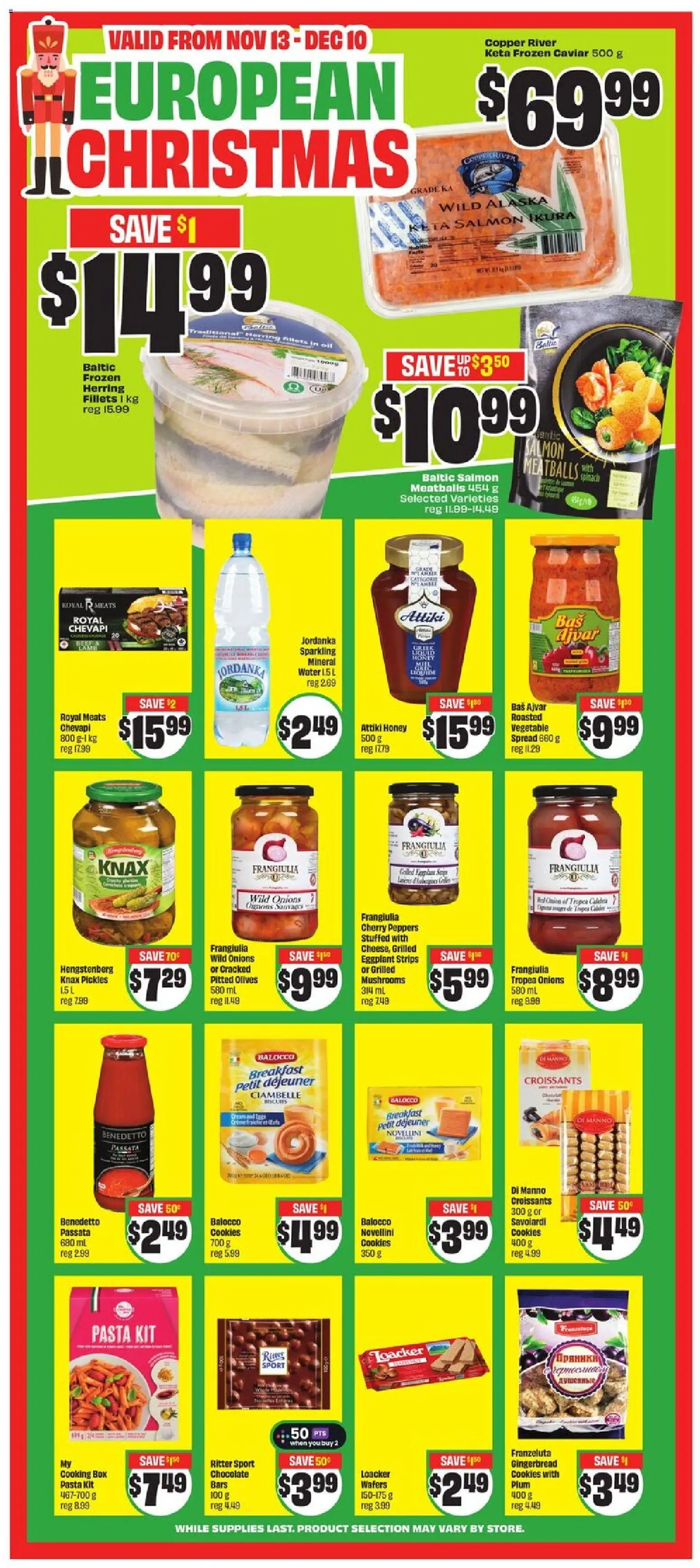 FreshCo flyer valid from 20.11.2025 | Page: 9 | Products: Beef, Cookies, Oil, Chocolate