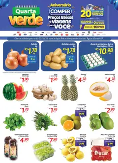 Comper - Ofertas Quarta Verde - Pré-Visualização do folheto da loja Comper, válido de 22.10.2025