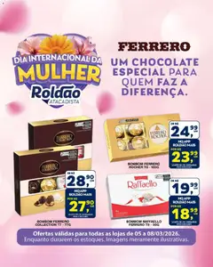 Roldão ofertas Dia Internacional da Mulher - Pré-Visualização do folheto da loja Roldão, válido de 05.03.2026
