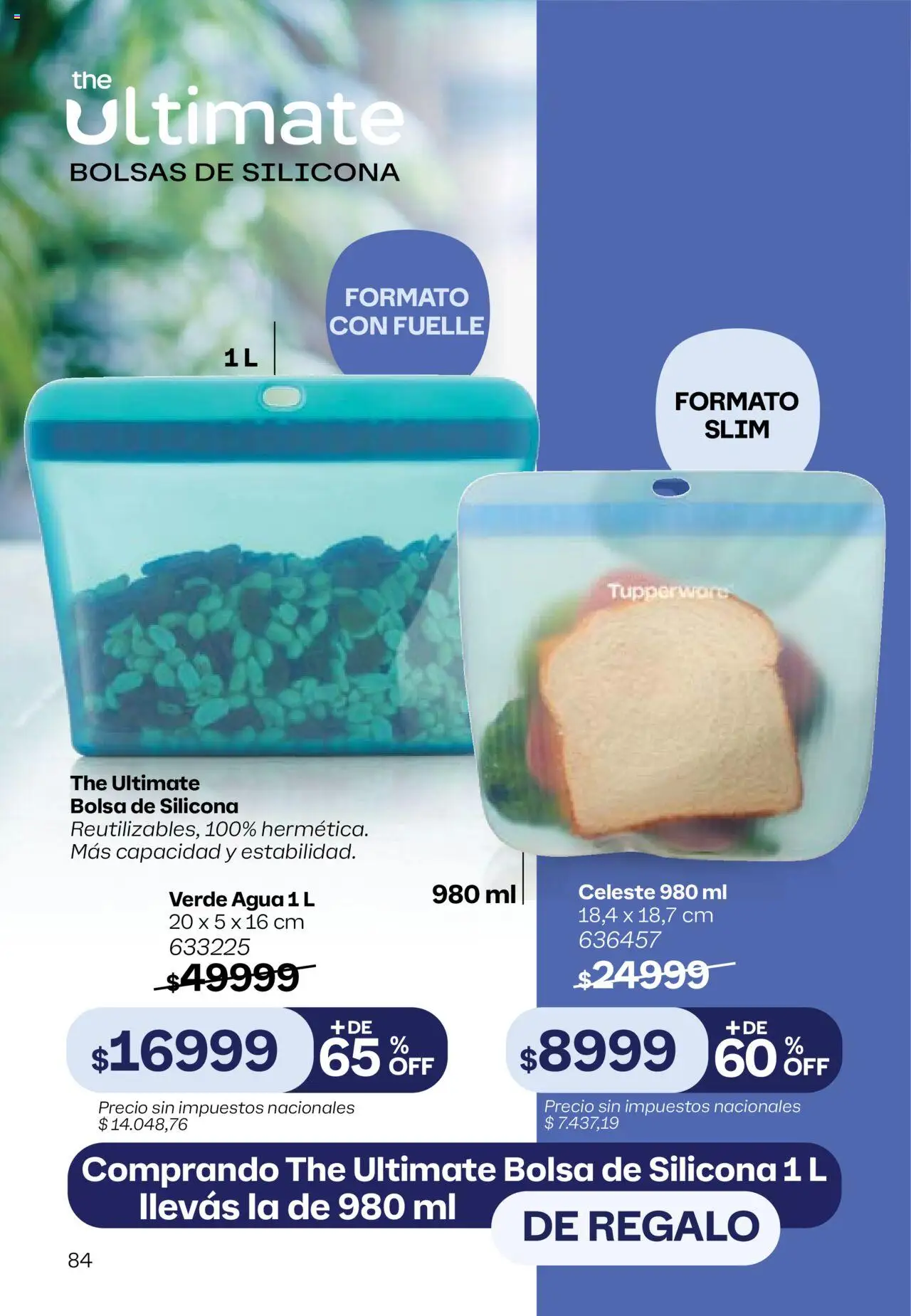 Tupperware Folleto │ válido desde el 11.08.2025 | Página: 85 | Productos: Bolsa, Agua