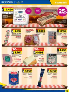 Vista previa Carrefour Maxi catálogo válido desde el 16.03.2026 | Página: 13 | Productos: Mortadela, Batata, Queso, Jamón