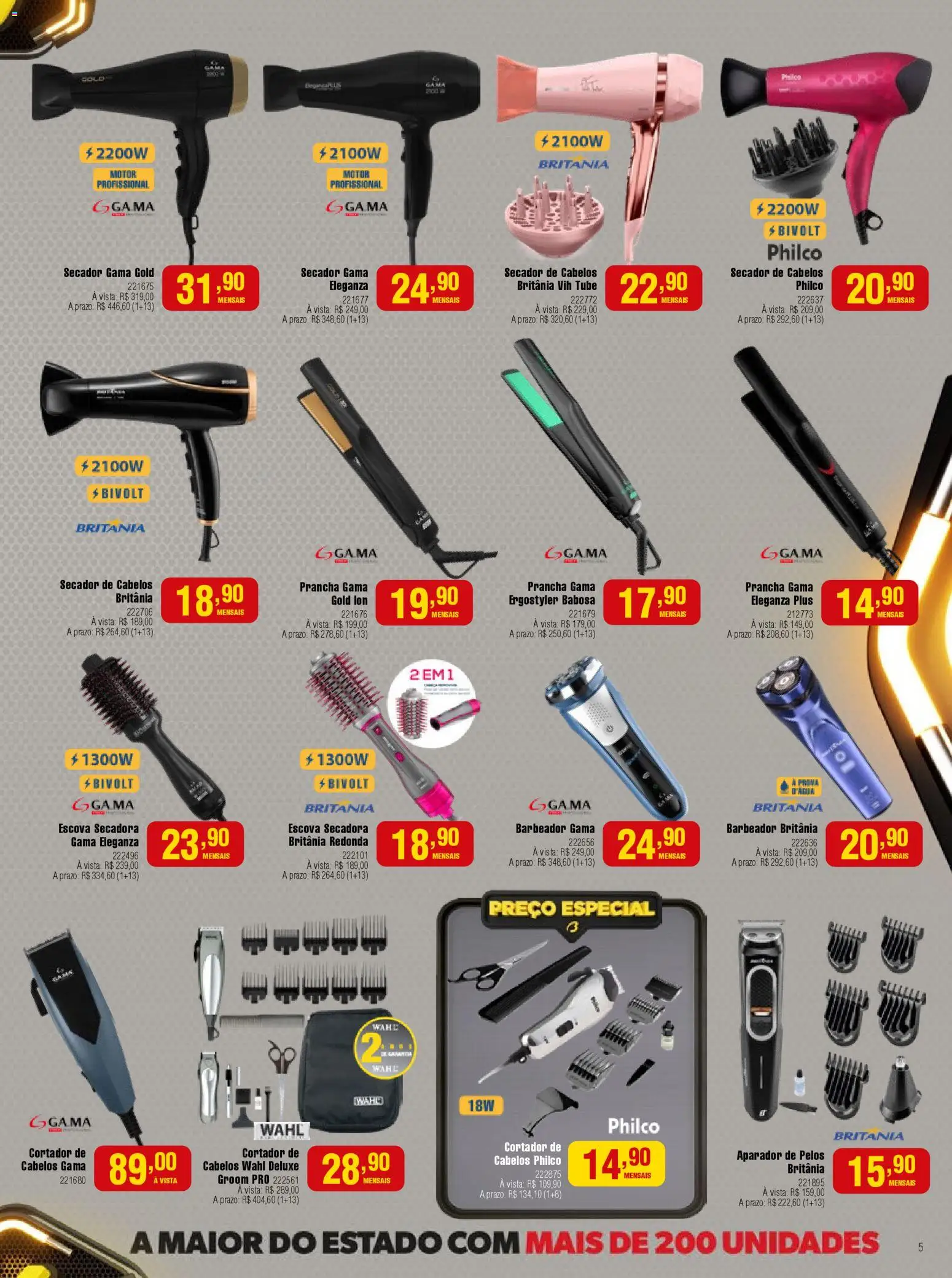 Berlanda Folheto - válido de 01.11.2025 | Página: 5 | Produtos: Secador, Escova, Aparador de pelos, Cortador