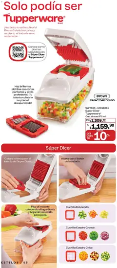 Vista previa de Tupperware catálogo, nuevo folleto de la tienda, válido en México a partir del 26.01.2026 | Página: 55
