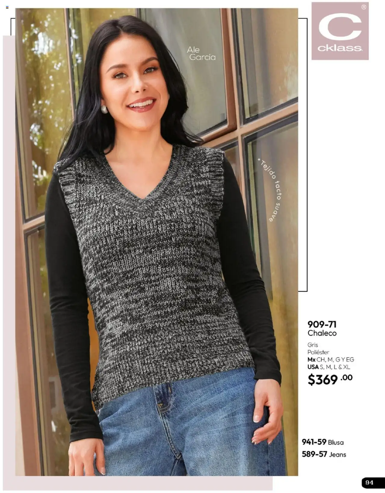 Nuevas ofertas de Cklass válidas en toda la República Mexicana desde el 16.09.2025. ¡Encuentra las mejores ofertas en Cklass - Catálogo Invierno! | Página: 95 | Productos: Blusa, Chaleco