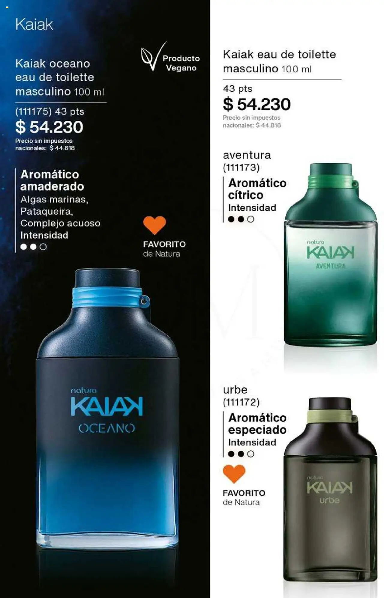 Catálogo Natura Ciclo 8 │ válido desde el 03.06.2025 | Página: 63 | Productos: Eau de toilette