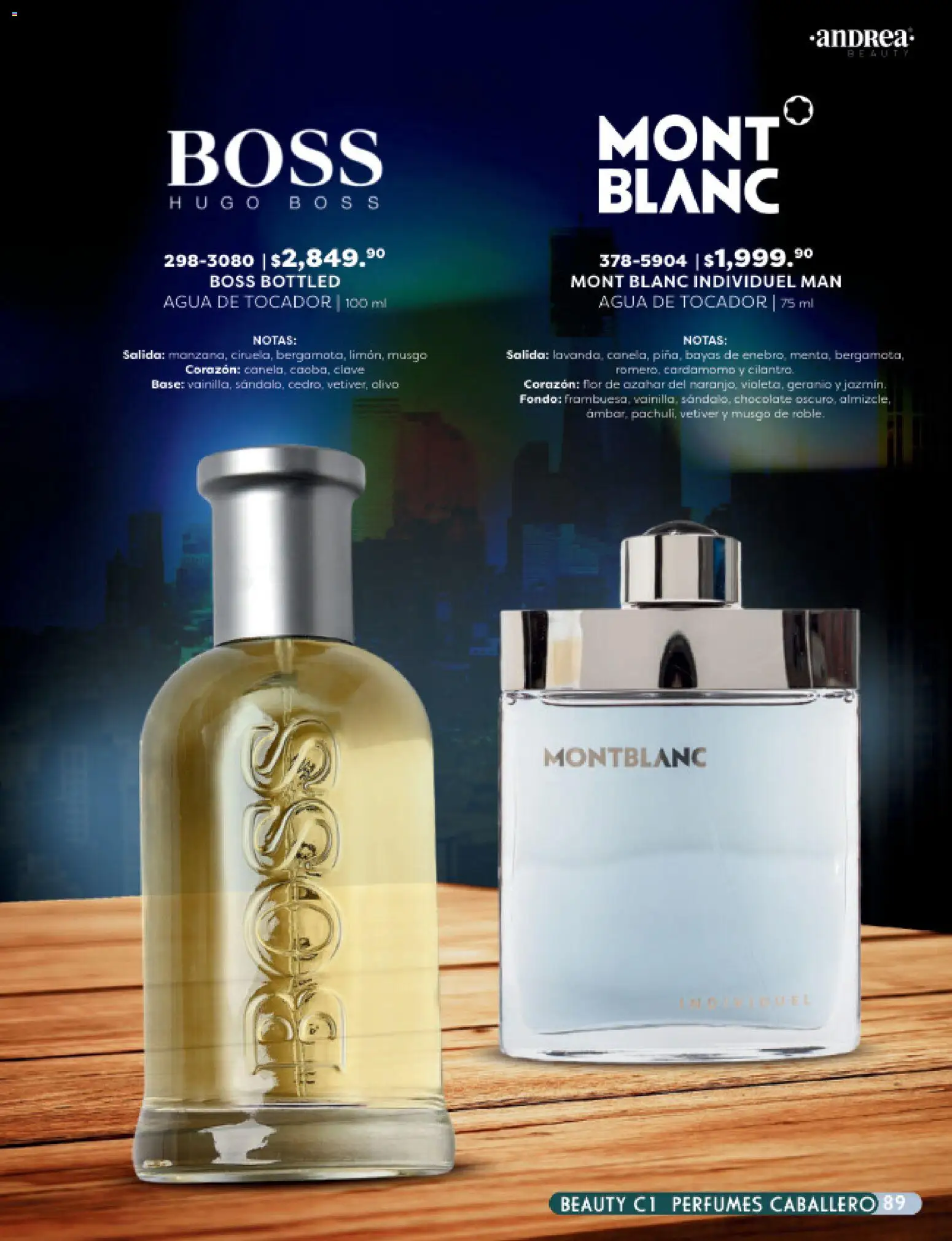 Nuevas ofertas de Andrea válidas en toda la República Mexicana desde el 25.01.2026. ¡Encuentra las mejores ofertas en Andrea catálogo Beauty! | Página: 89 | Productos: Agua, Chocolate