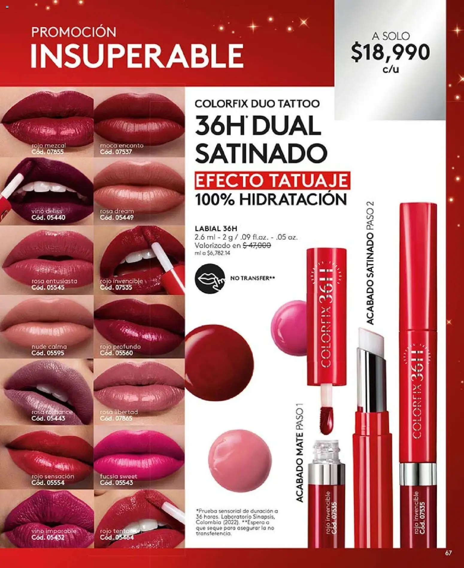 Ésika revista - valida desde el 03.11.2025 | Página: 67 | Productos: Vino