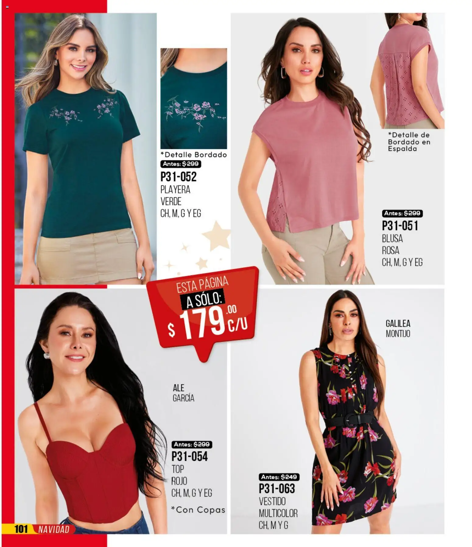 Nuevas ofertas de Cklass válidas en toda la República Mexicana desde el 30.11.2025. ¡Encuentra las mejores ofertas en Cklass catálogo Rebajas Navideñas Ropa! | Página: 102 | Productos: Blusa, Vestido, Playera