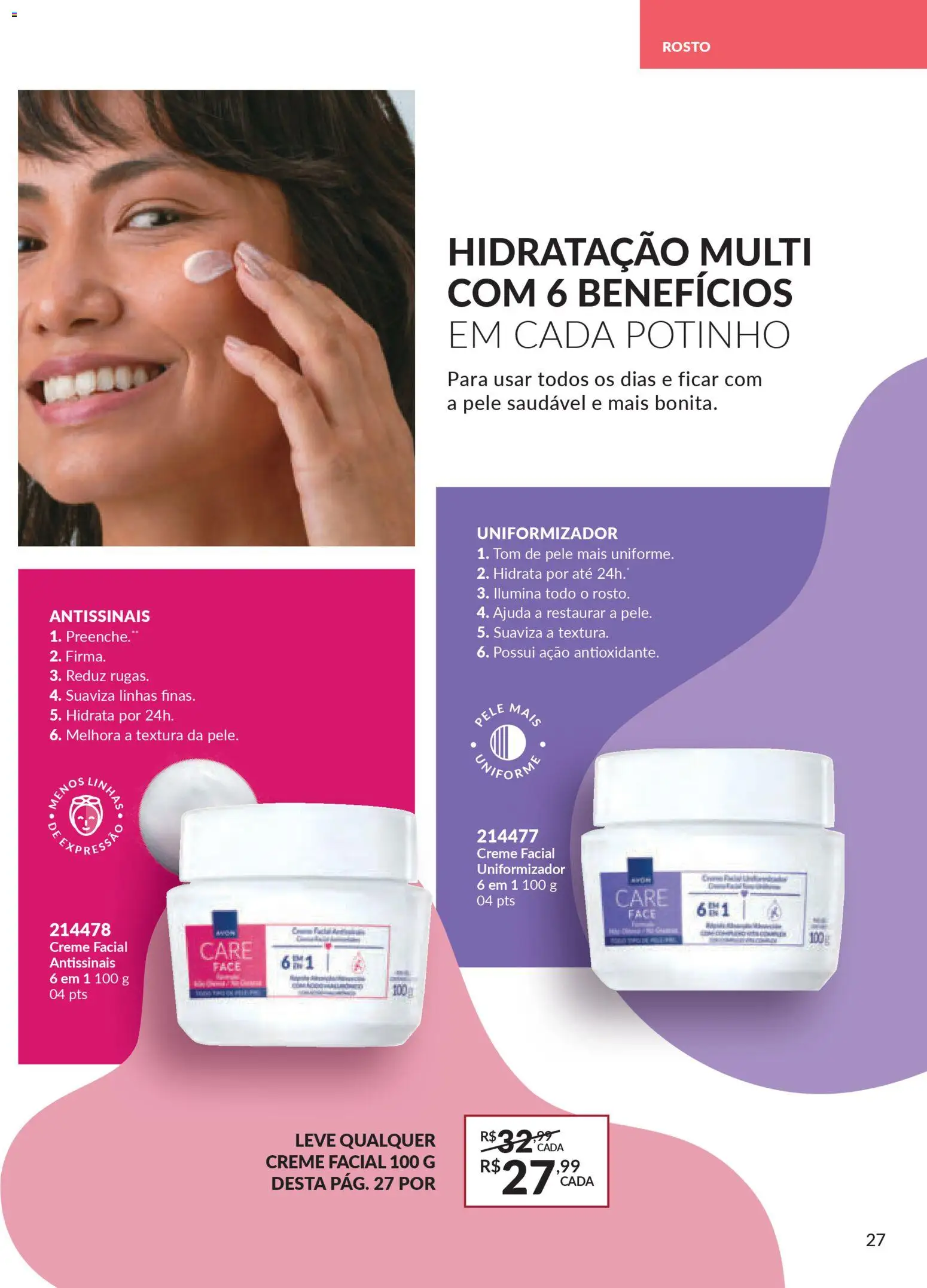 Avon Folheto - válido de 06.01.2026 | Página: 27 | Produtos: Creme