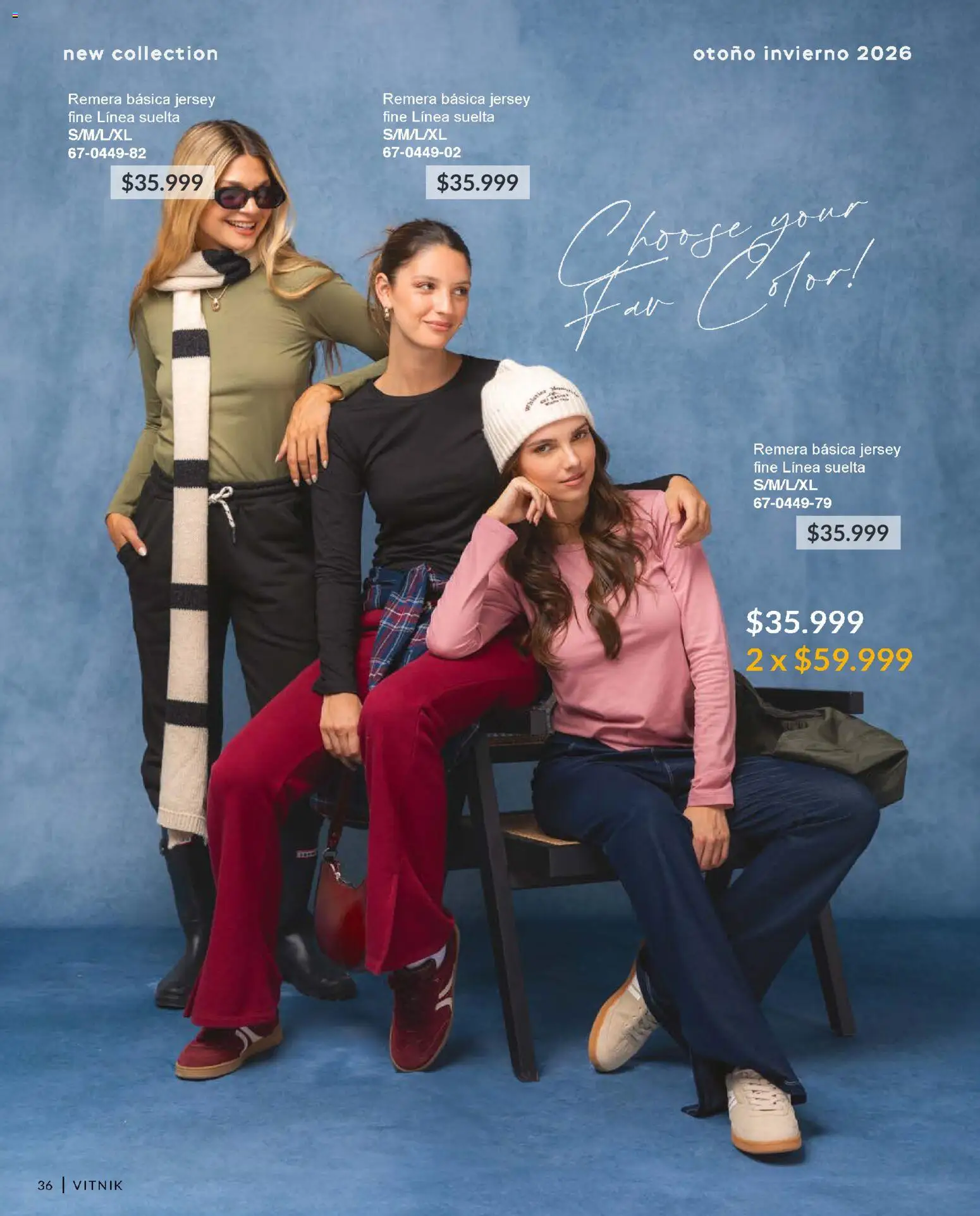 Vitnik - Catálogo │ válido desde el 24.02.2026 | Página: 36 | Productos: Remera
