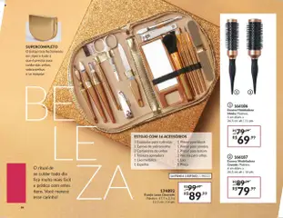 Avon Folheto - válido de 08.07.2025 | Página: 34 | Produtos: Pincel, Batom, Tesoura, Lixa