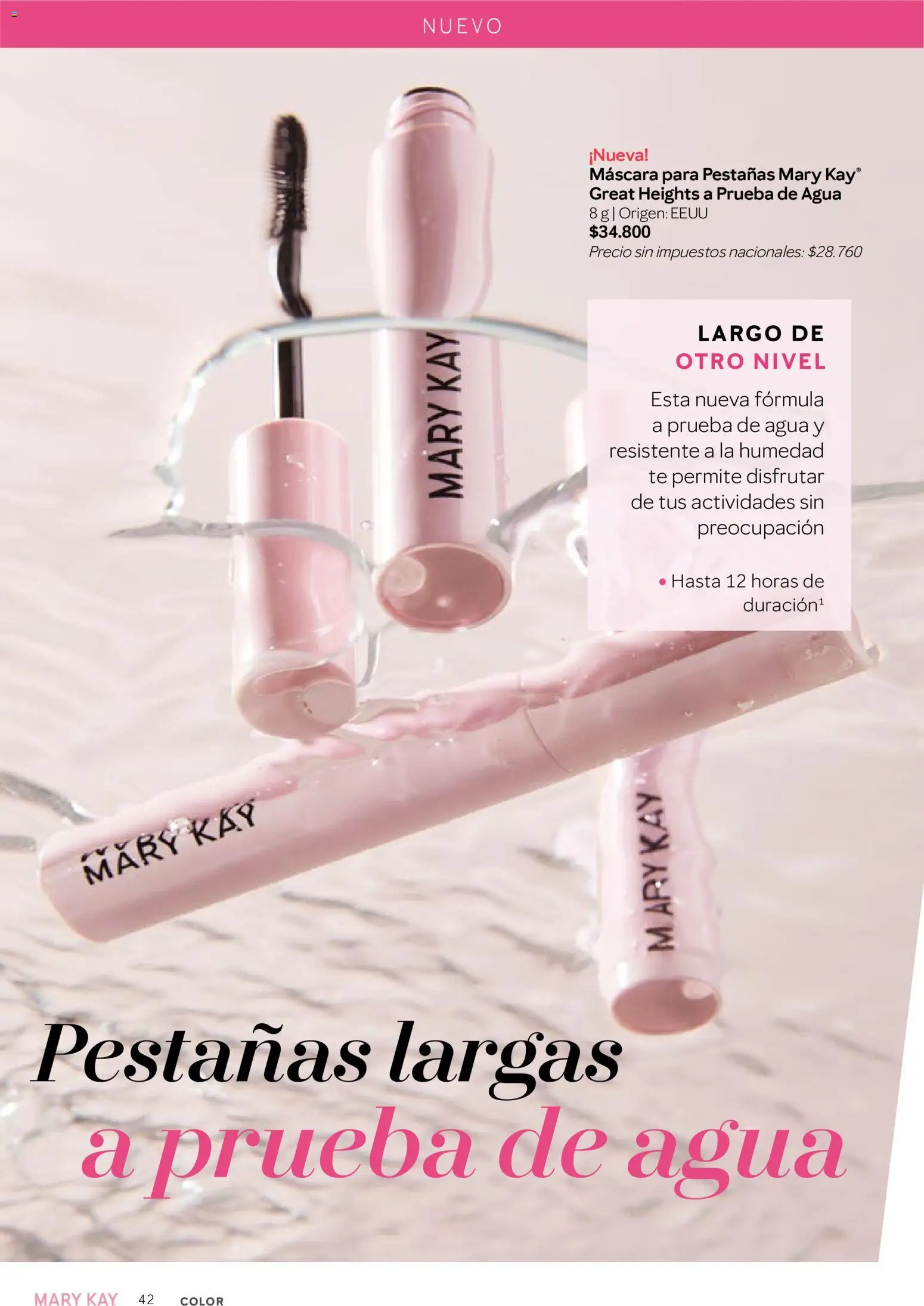 Mary Kay catálogo │ válido desde el 03.12.2025 | Página: 42 | Productos: Máscara, Agua, Té