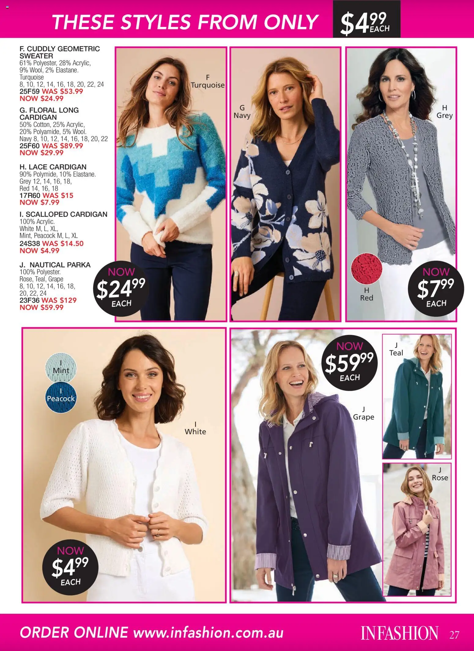 Innovations catalogue - valid from 09.12.2025 | Page: 37 | Products: Floral, Parka, Sweater, Cardigan