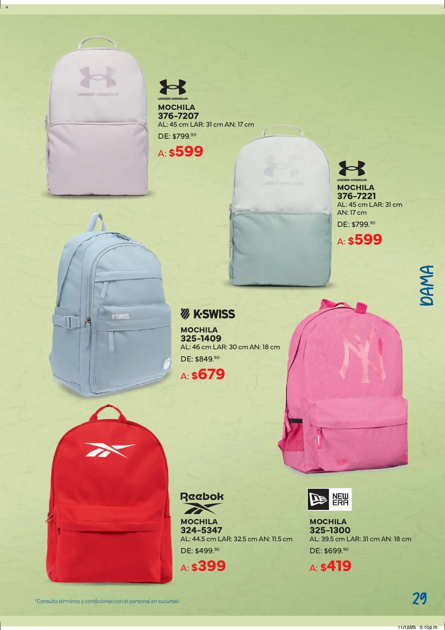 Nuevas ofertas de Andrea válidas en toda la República Mexicana desde el 21.12.2025. ¡Encuentra las mejores ofertas en Andrea catálogo Cumple tus Propósitos! | Página: 29 | Productos: Mochila