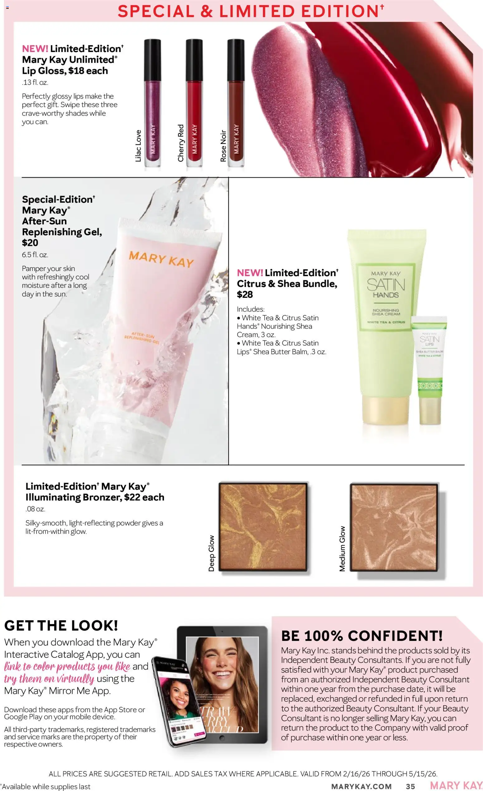 Mary Kay The Look Spring 2026 - valid from 16.02.2026 | Page: 35 | Products: Mirror, Powder, Butter, Cream