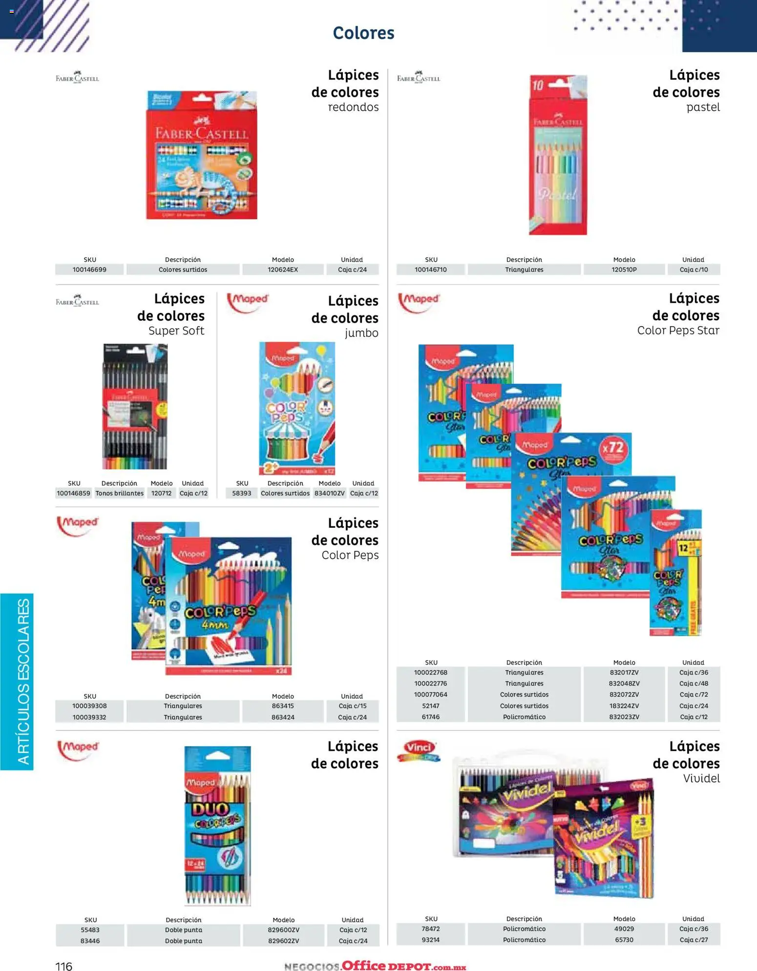 Nuevas ofertas de Office Depot válidas en toda la República Mexicana desde el 12.01.2026. ¡Encuentra las mejores ofertas en Office Depot catálogo 2026! | Página: 118 | Productos: Pastel, Caja