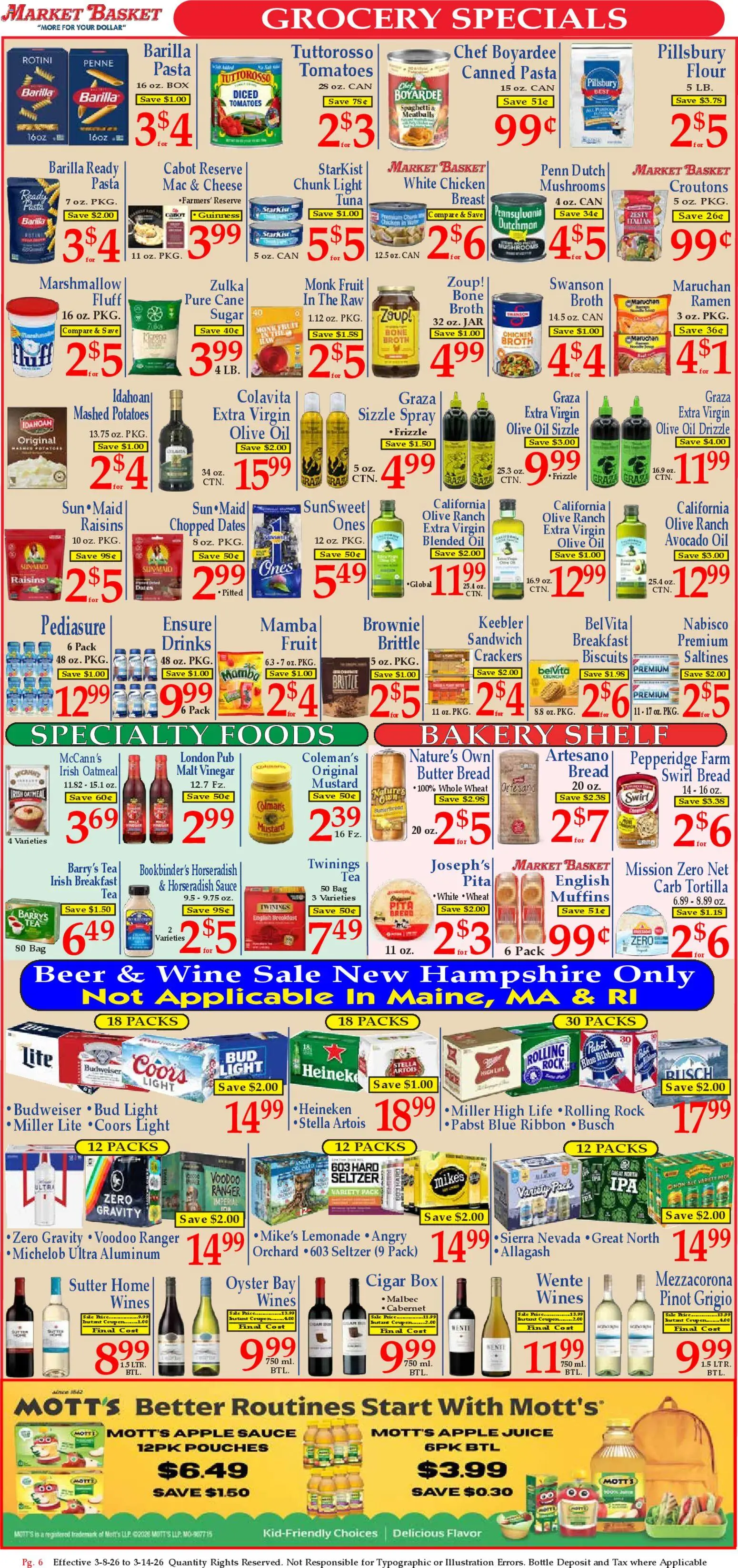 Market Basket Ad - valid from 08.03.2026 | Page: 6