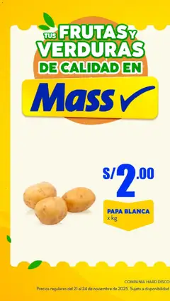 Vista previa de folleto Mass - DEL CAMPO A TU BARRIO - Piura de la Mass válido desde 21.11.2025
