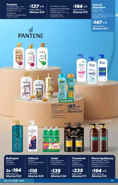 Vista previa de Sam's Club catálogo, nuevo folleto de la tienda, válido en México a partir del 01.04.2026 | Página: 17 | Productos: Crema, Brillo, Aceite, Acondicionador