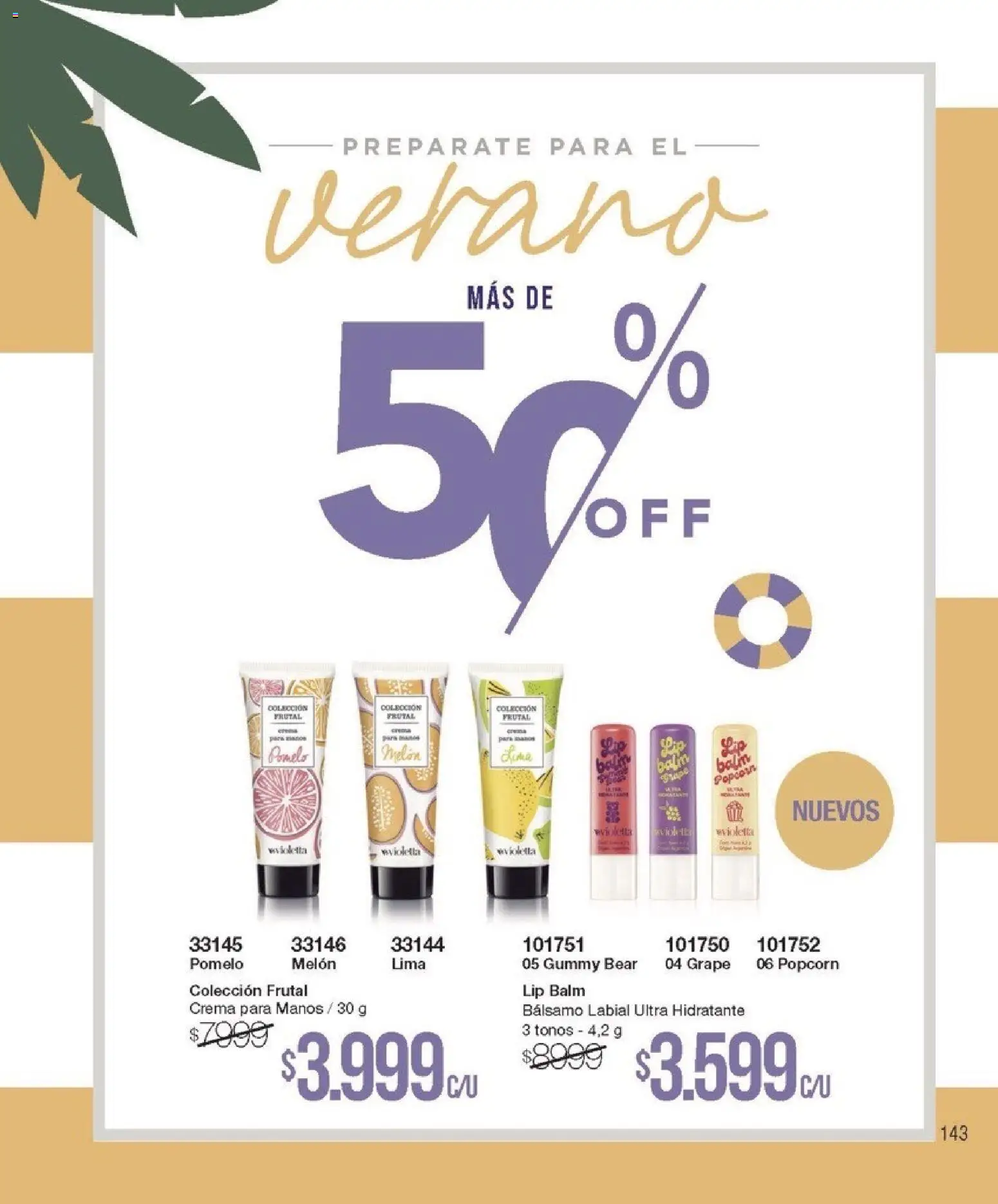 Violetta catálogo │ válido desde el 01.12.2025 | Página: 143 | Productos: Melón, Bálsamo, Pomelo, Crema