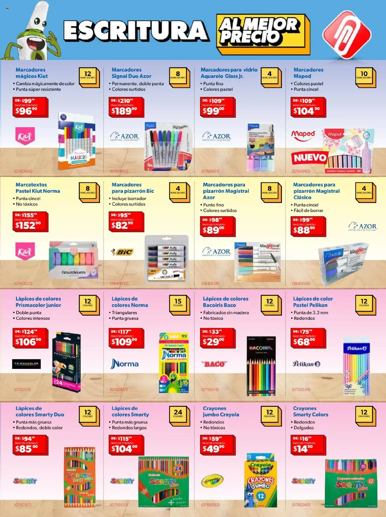 Nuevas ofertas de Ofix válidas en toda la República Mexicana desde el 15.07.2025. ¡Encuentra las mejores ofertas en Ofix catálogo! | Página: 9 | Productos: Pastel, Pizarrón