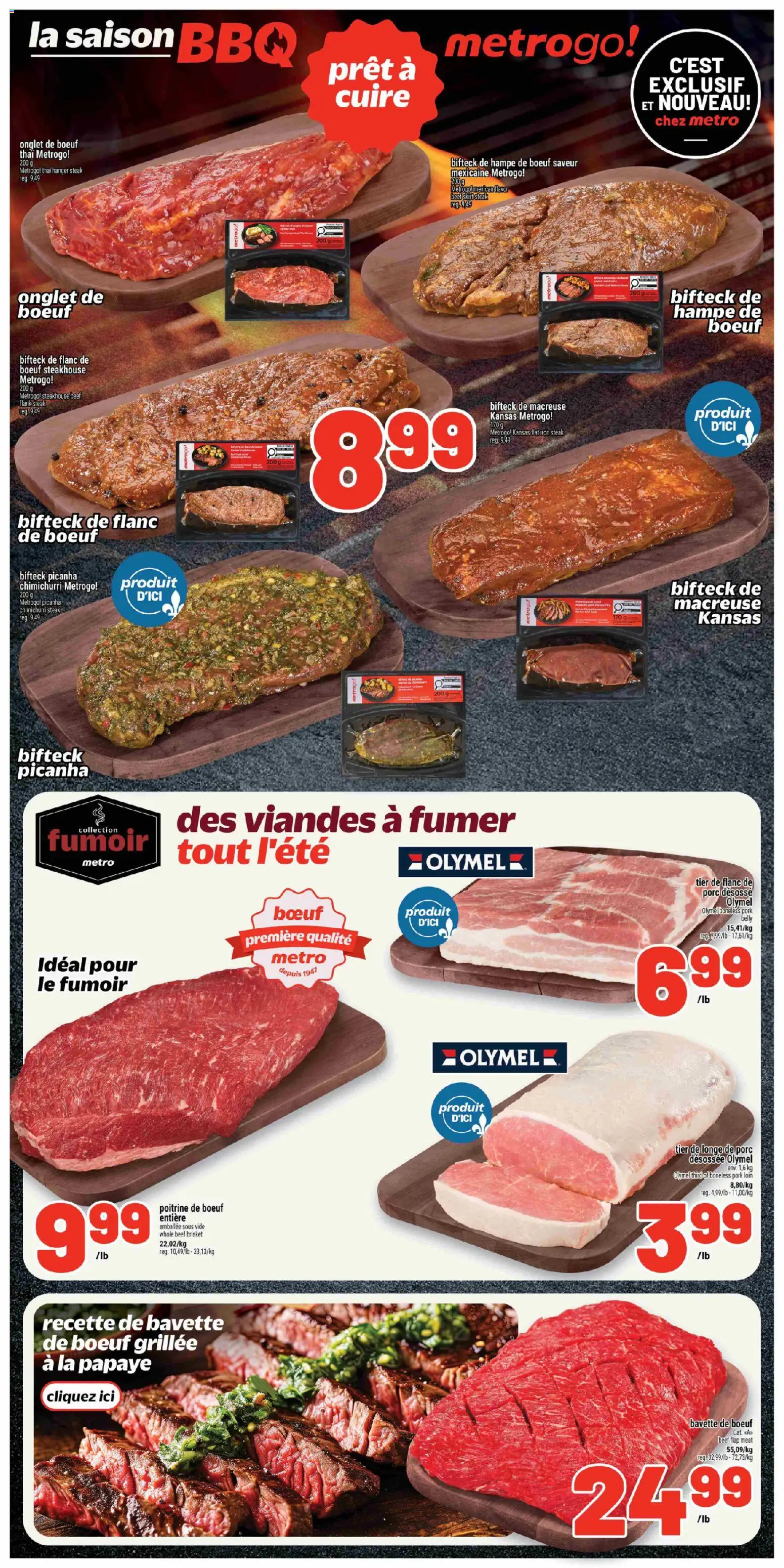Metro flyer valid from 23.04.2026 | Page: 7 | Products: Beef, Iron, Skirt, Pork