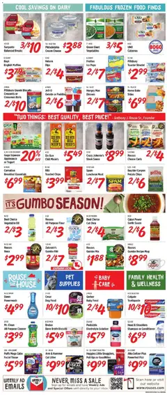 Preview of Rouses weekly ads valid from 07.01.2026 | Page: 7
