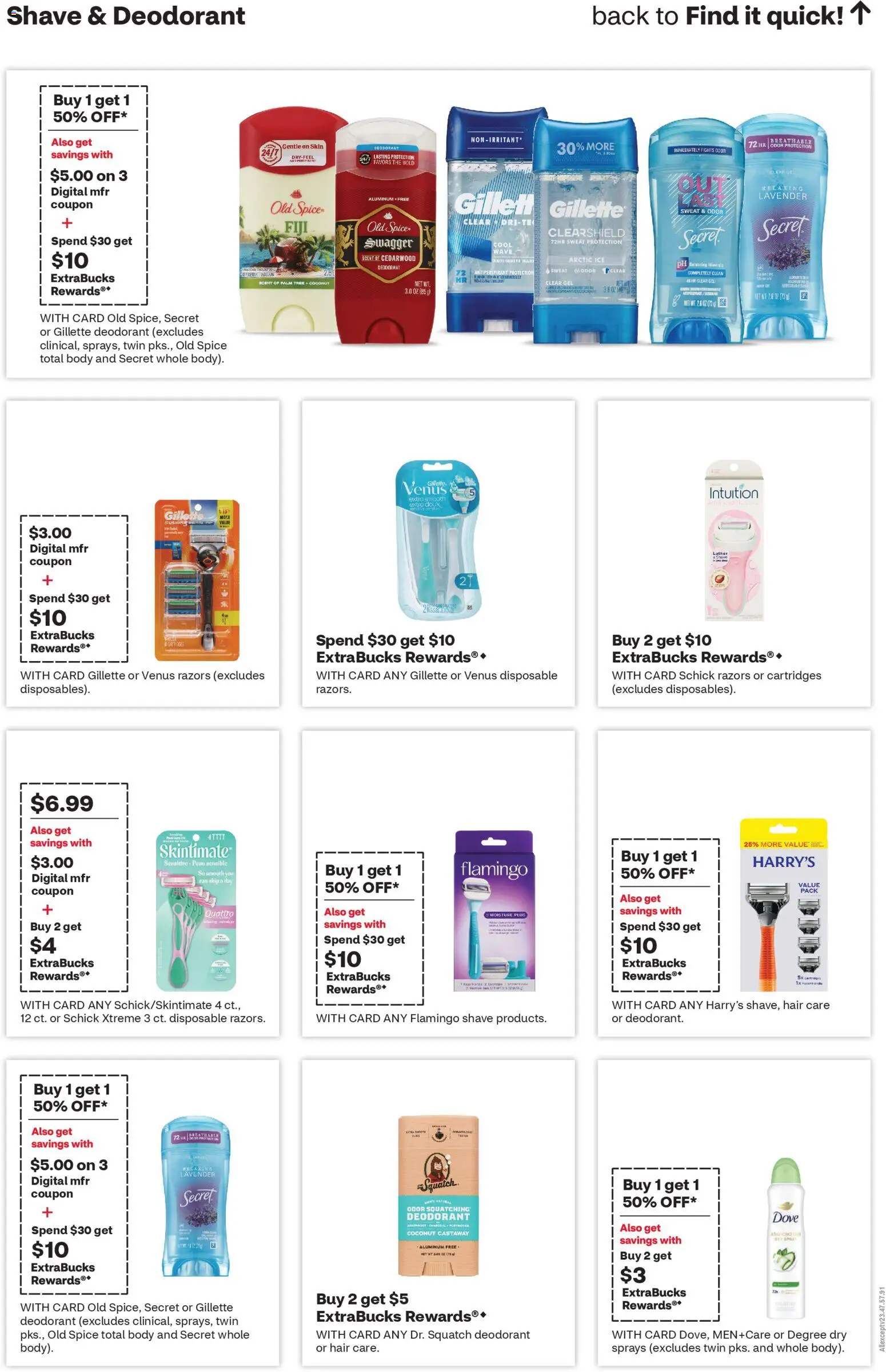 CVS Pharmacy Weekly Ad - OH - valid from 28.12.2025 | Page: 14 | Products: Deodorant, Antiperspirant