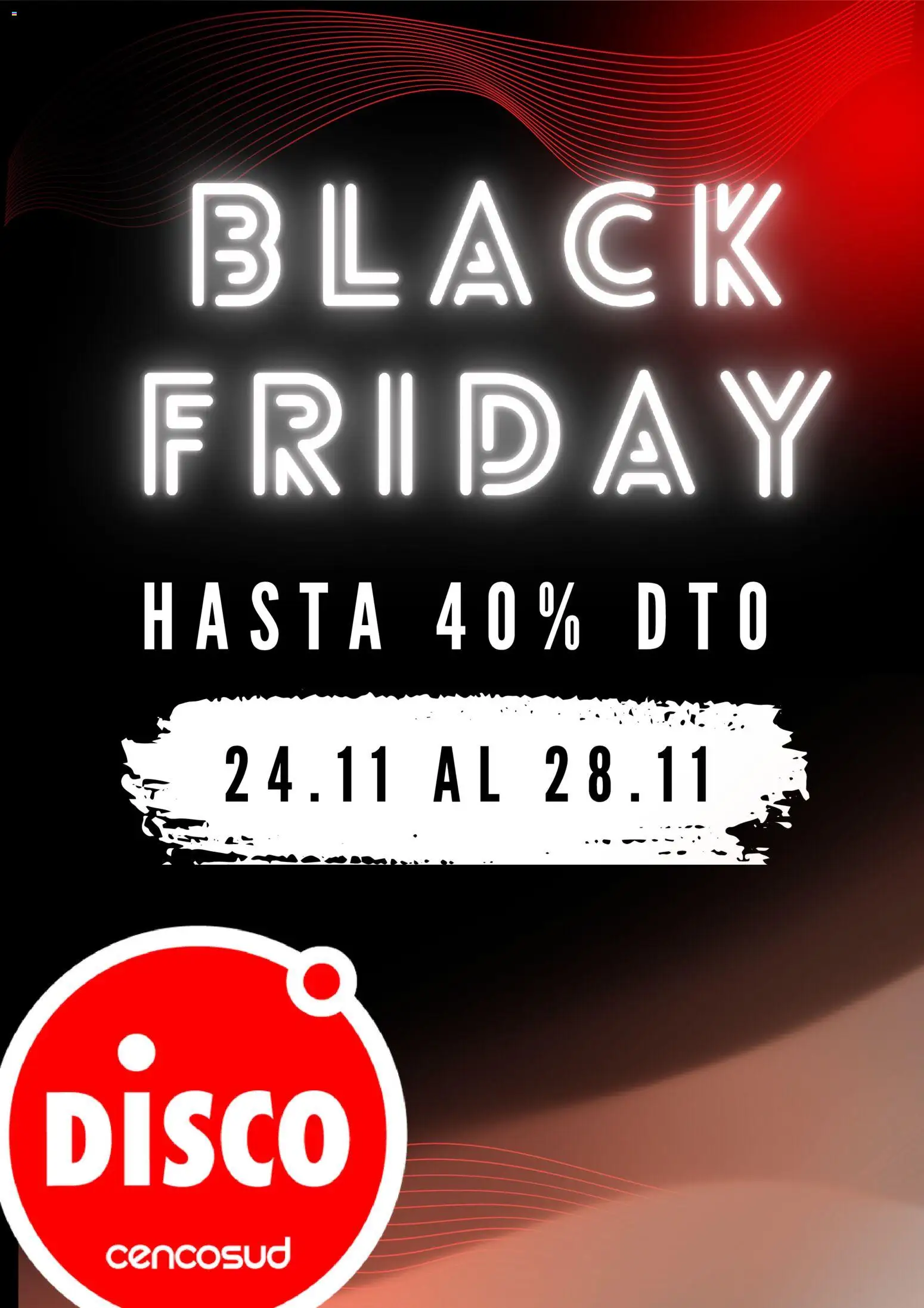 Disco - Black Friday │ válido desde el 24.11.2025 | Página: 1 | Productos: Disco