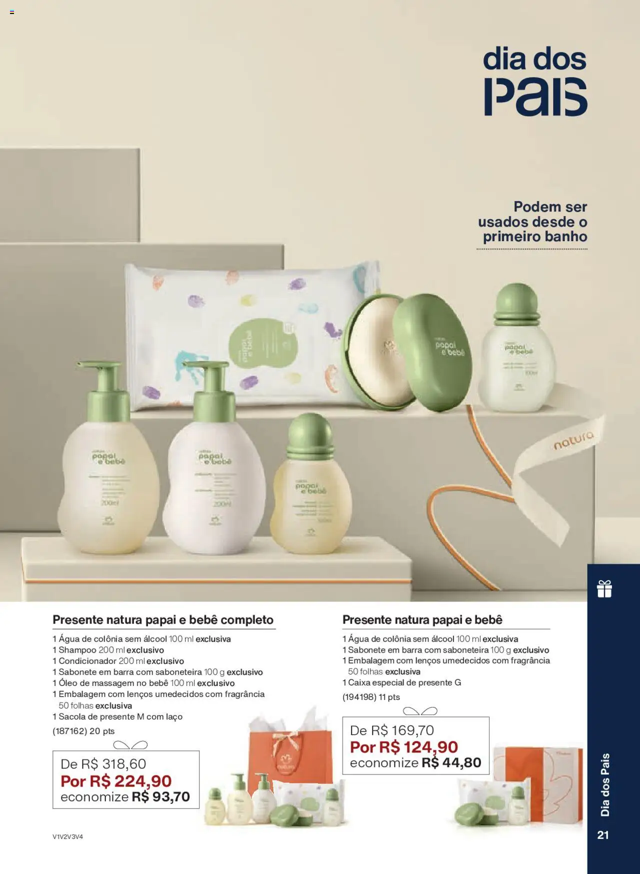 Natura Folheto - válido de 15.06.2025 | Página: 21 | Produtos: Shampoo, Condicionador, Óleo, Saboneteira