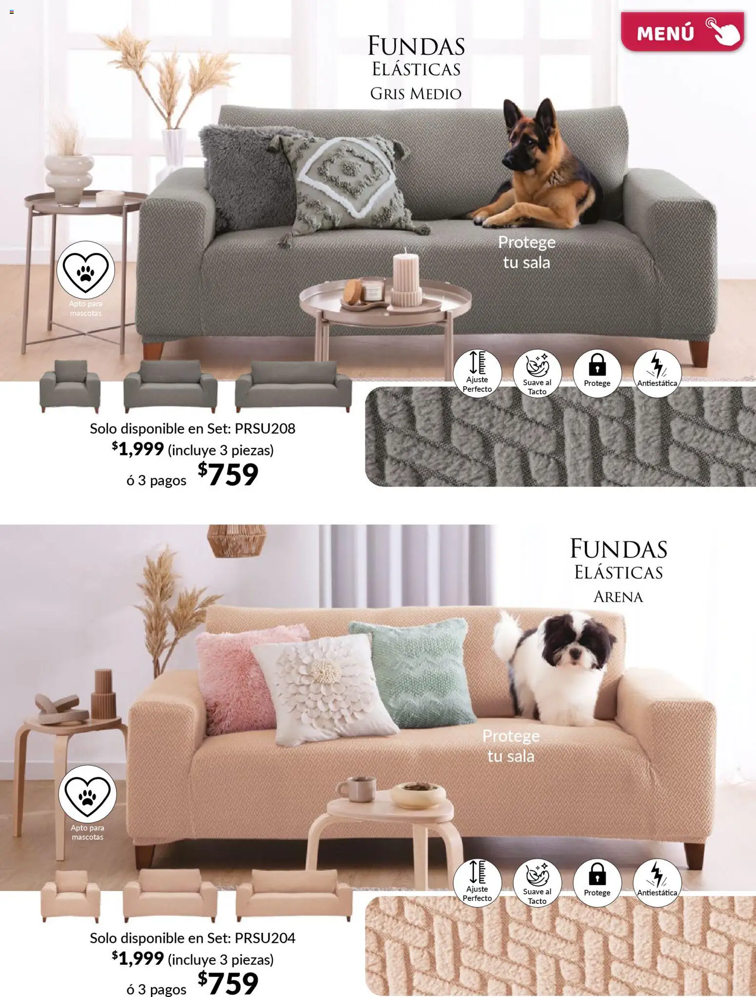 Nuevas ofertas de Colchas Concord válidas en toda la República Mexicana desde el 01.02.2026. ¡Encuentra las mejores ofertas en Colchas Concord catálogo! | Página: 126