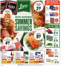Preview of Lowes Foods weekly ads valid from 13.08.2025
