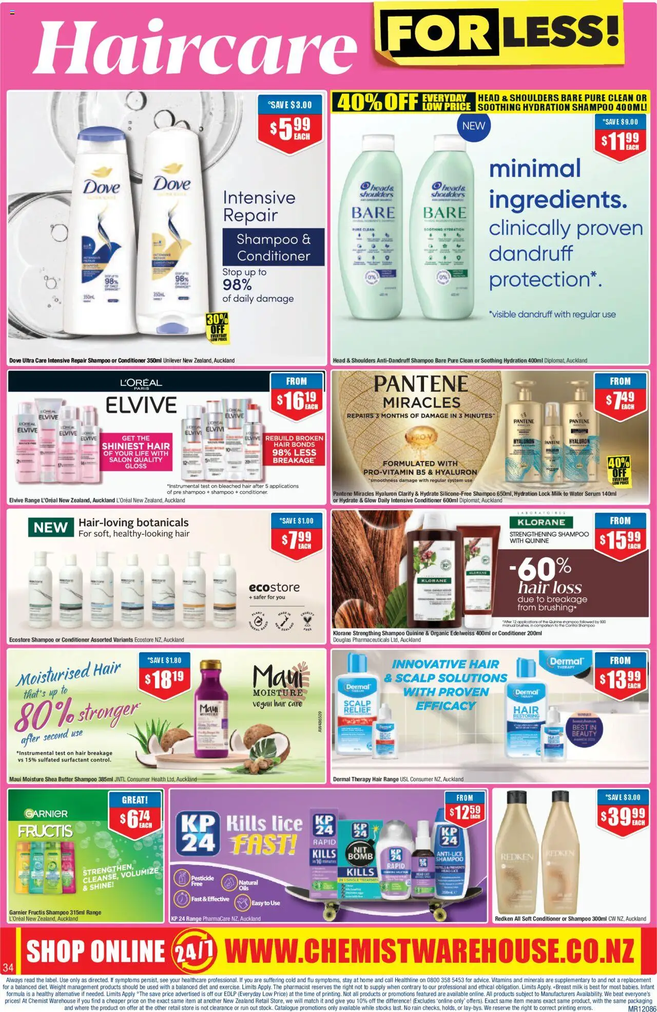Chemist Warehouse catalogue from 14.08.2025 | Page: 34