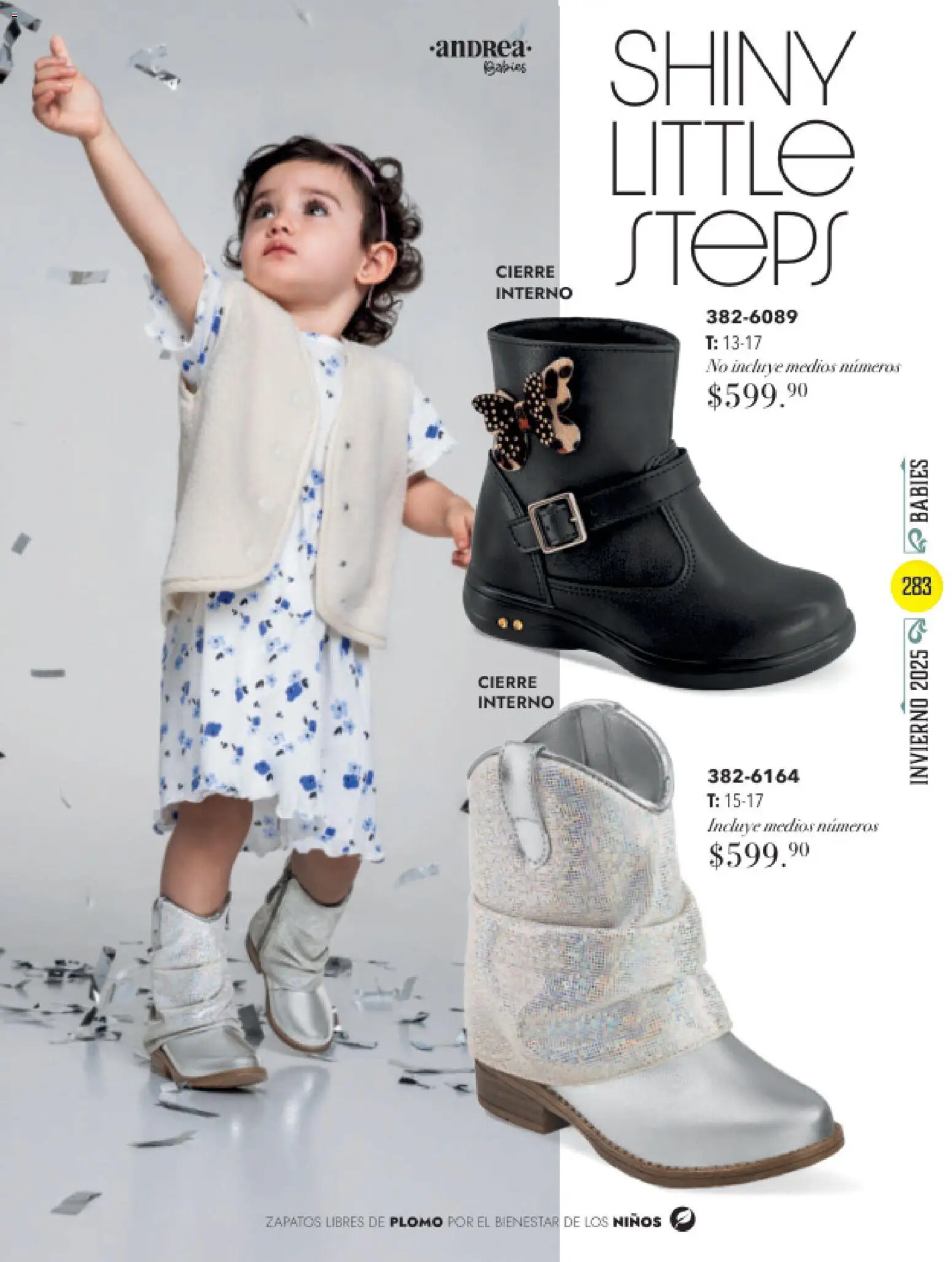 Nuevas ofertas de Andrea válidas en toda la República Mexicana desde el 26.11.2025. ¡Encuentra las mejores ofertas en Andrea catálogo Invierno! | Página: 283 | Productos: Zapatos