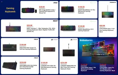 Preview of Canada Computers weekly flyer / circulaire from shop Canada Computers valid from 13.02.2026 | Page: 5 | Products: Mouse, Keyboard