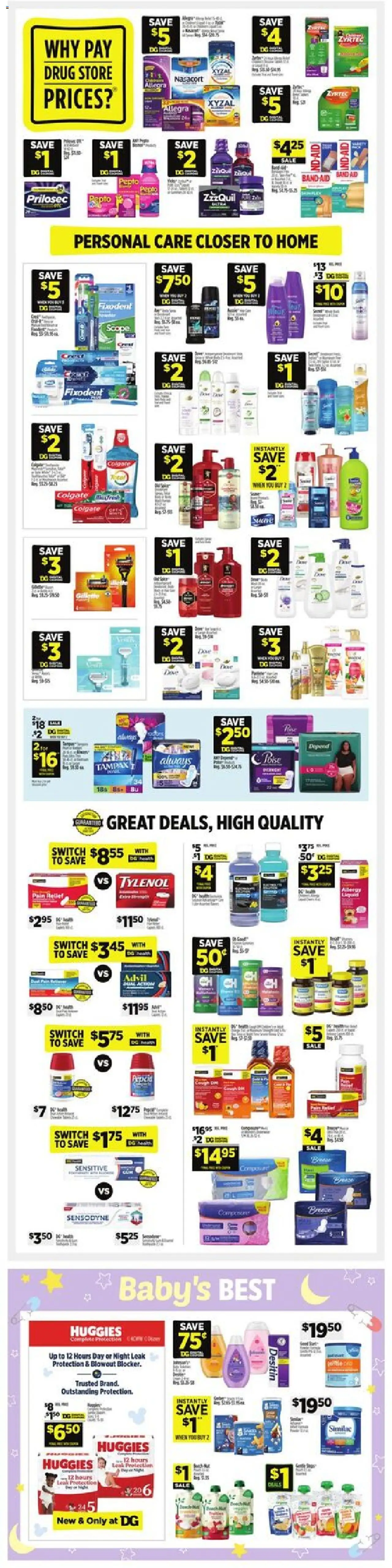 Dollar General Weekly Ad - valid from 21.09.2025 | Page: 10 | Products: Switch
