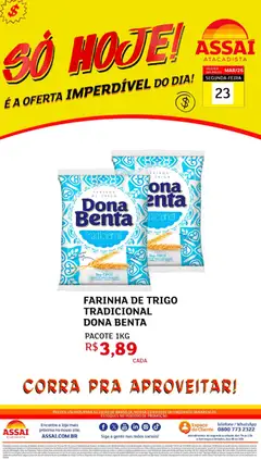 Assaí Atacadista ofertas - DF - Pré-Visualização do folheto da loja Assaí Atacadista, válido de 23.03.2026