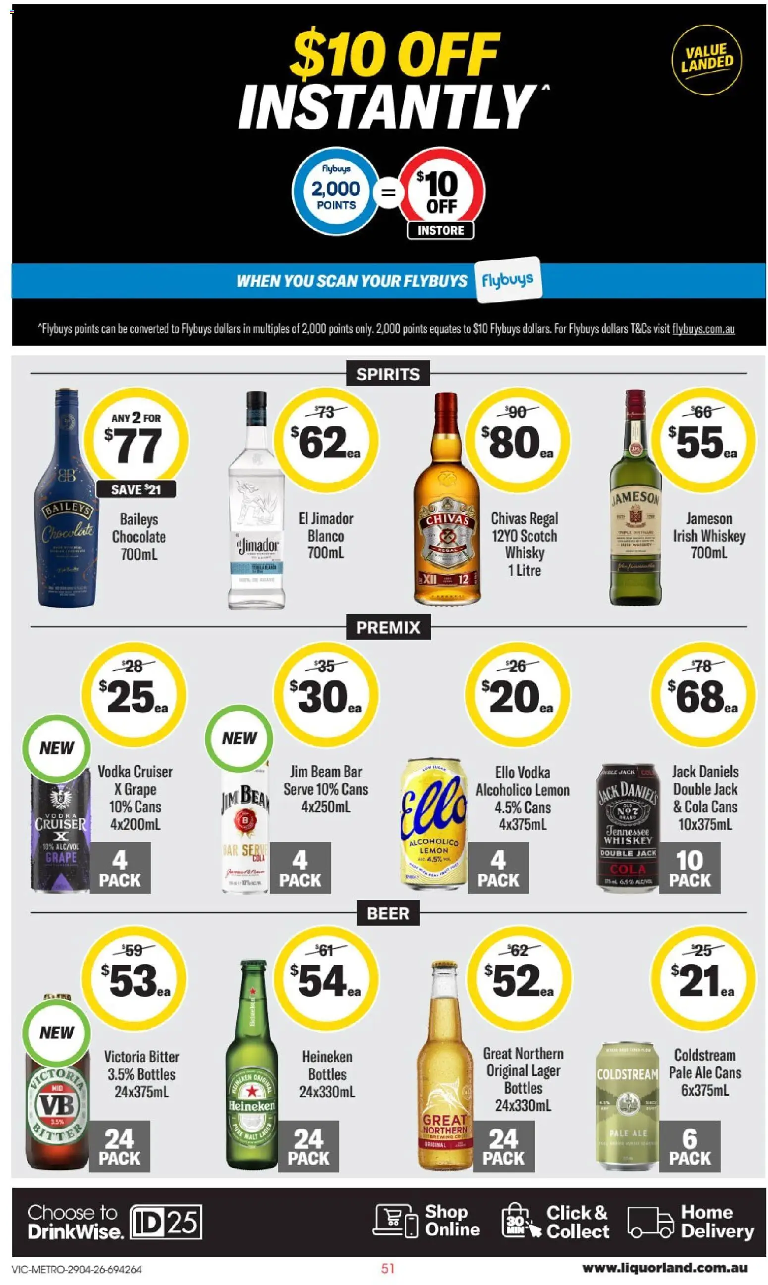 Liquorland catalogue - valid from 29.04.2026 | Page: 2 | Products: Chocolate, Vodka, Lemon, Scotch