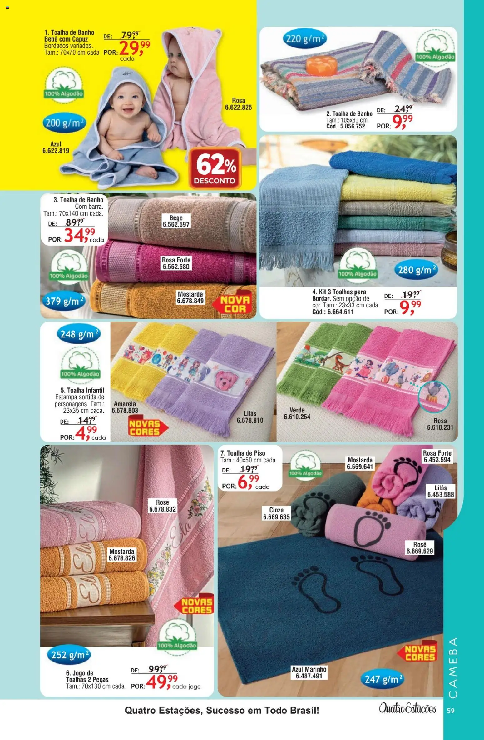 Quatro Estações - Catálogo 05-06-07 de 01/05/2026 ? Não perca as melhores promoções! | Brasil